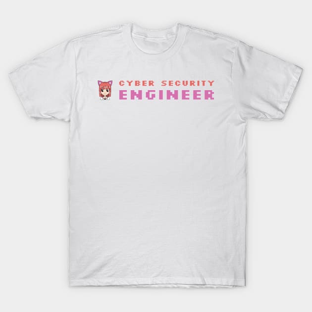 Cute Cyber Security Engineer T-Shirt by ArtDesignDE